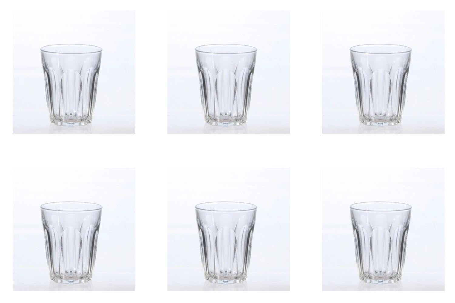 6er Set Provence Becher 25cl in Transparent präsentiert im Onlineshop von KAQTU Design AG. Glas ist von Maison Truffe