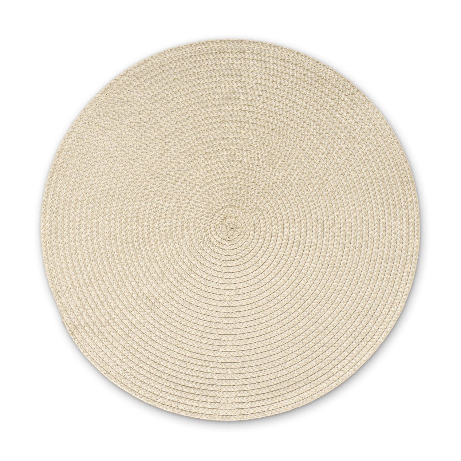 Tischset rund, natur, D:38 cm in Beige präsentiert im Onlineshop von KAQTU Design AG. Tischset ist von Continenta