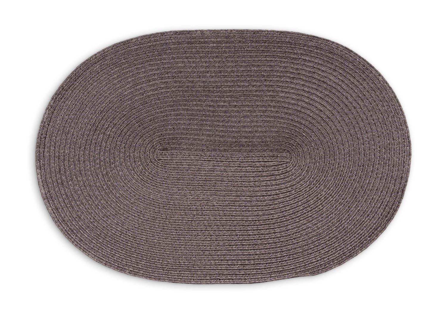Tischset oval, taupe in Braun präsentiert im Onlineshop von KAQTU Design AG. Tischset ist von Continenta