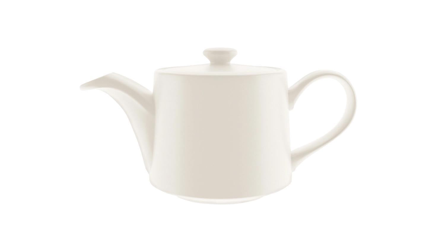 Banquet Teekanne 400ml in Weiss präsentiert im Onlineshop von KAQTU Design AG. Kanne ist von Bonna