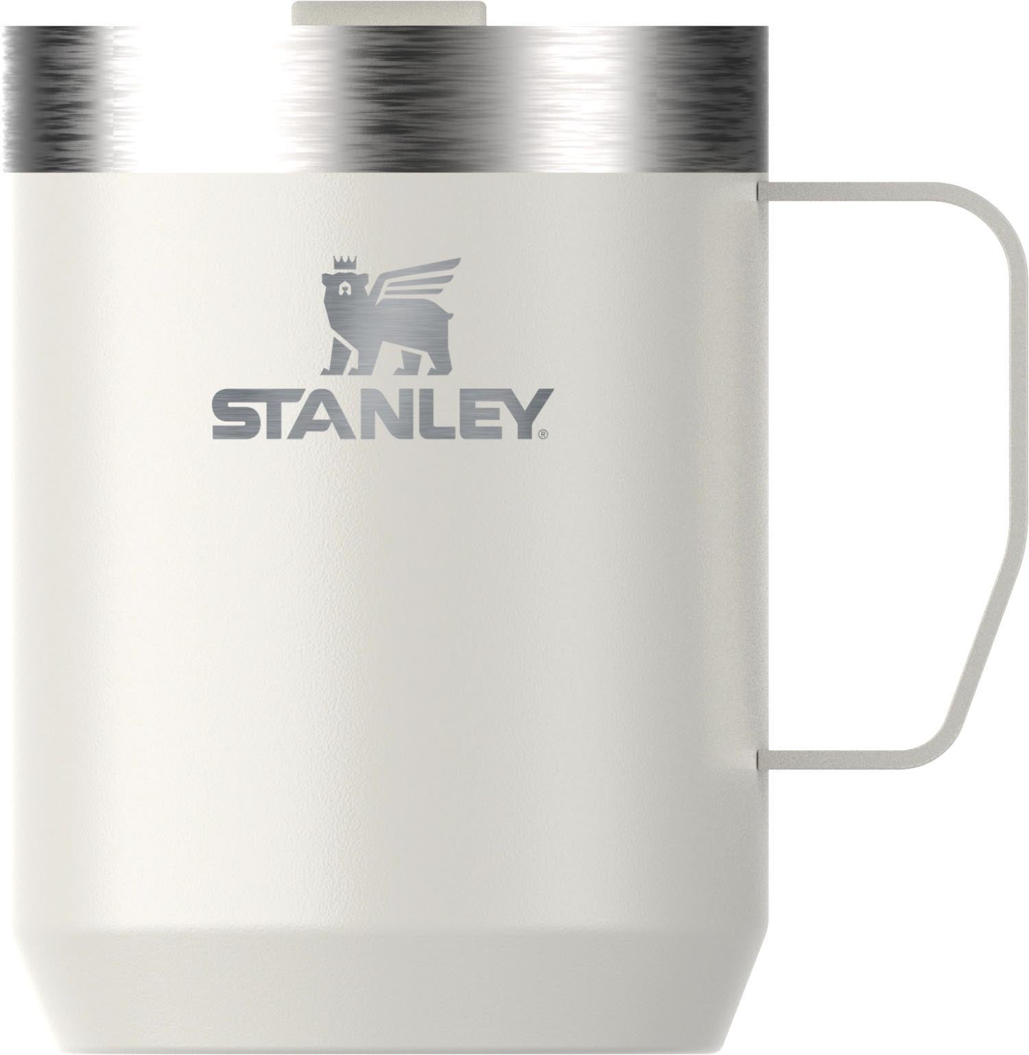 Everyday Camp Mug 0.23l cream gloss in Weiss präsentiert im Onlineshop von KAQTU Design AG. Trinkflasche ist von Stanley