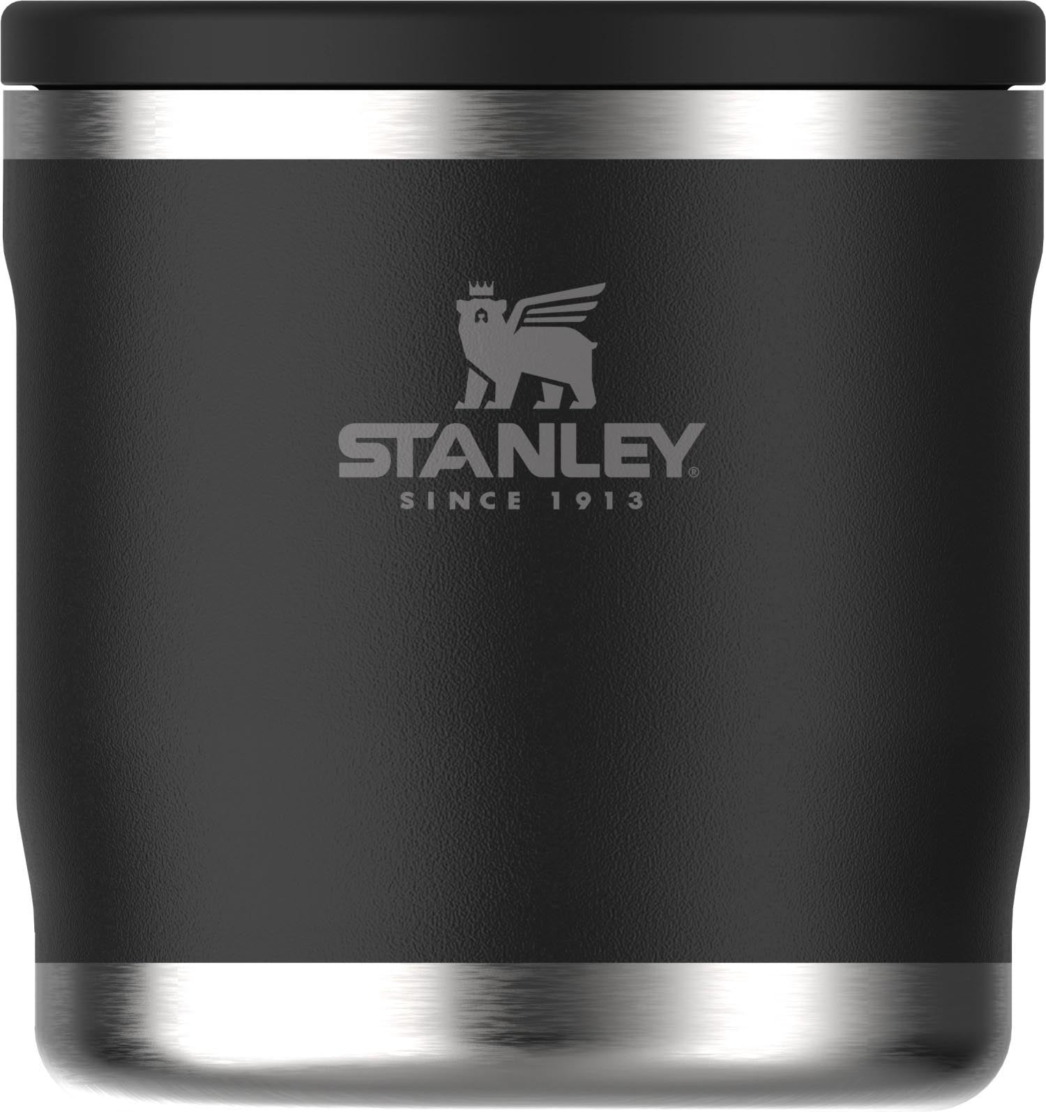 Adventure To-Go Food Jar 0.35l black in Schwarz präsentiert im Onlineshop von KAQTU Design AG. Trinkflasche ist von Stanley