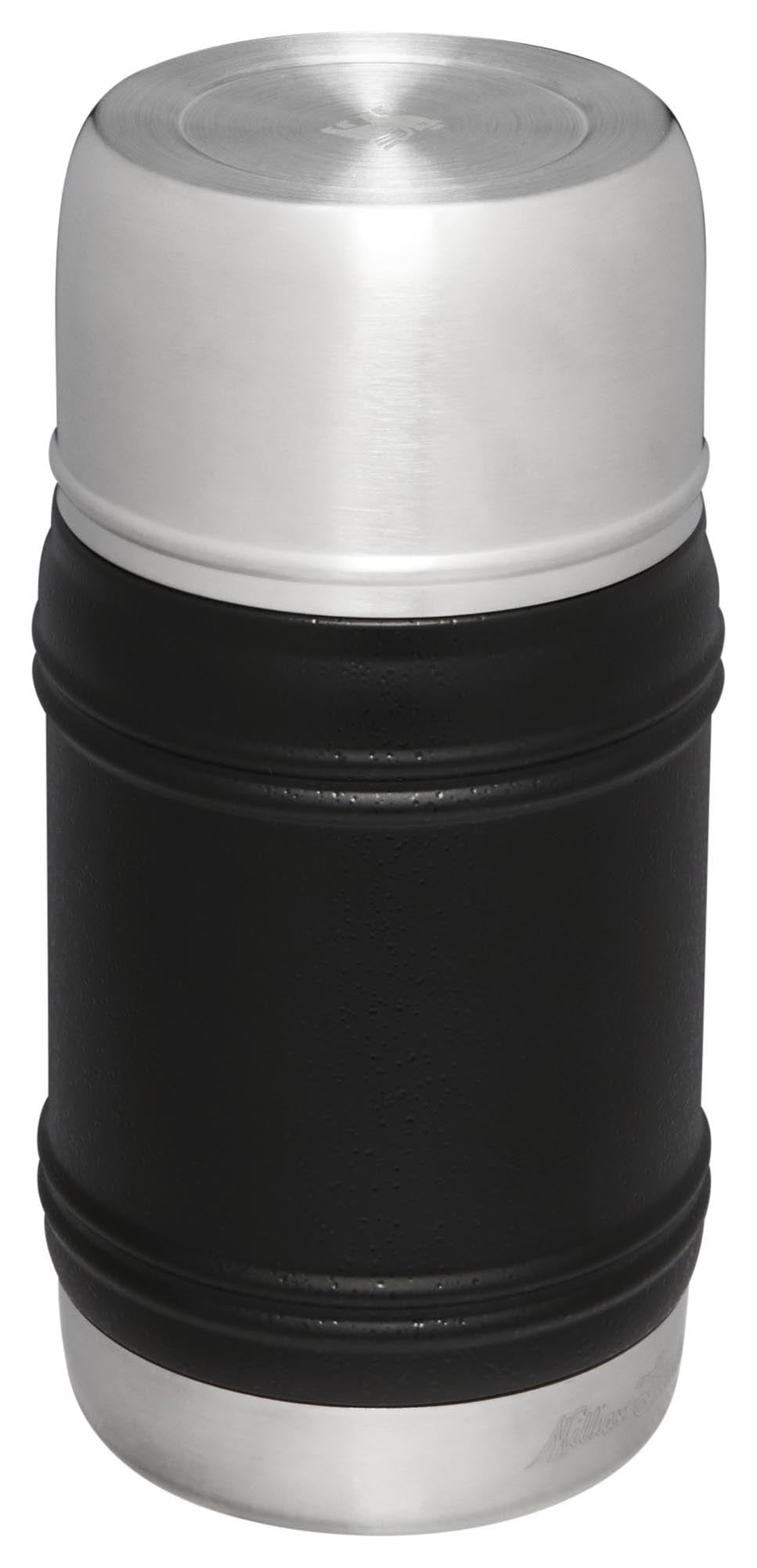 Der Stanley Artisan Thermal Food Jar 0.5l in Black Moon hält Speisen warm oder kalt, ideal für unterwegs, robust und stilvoll.