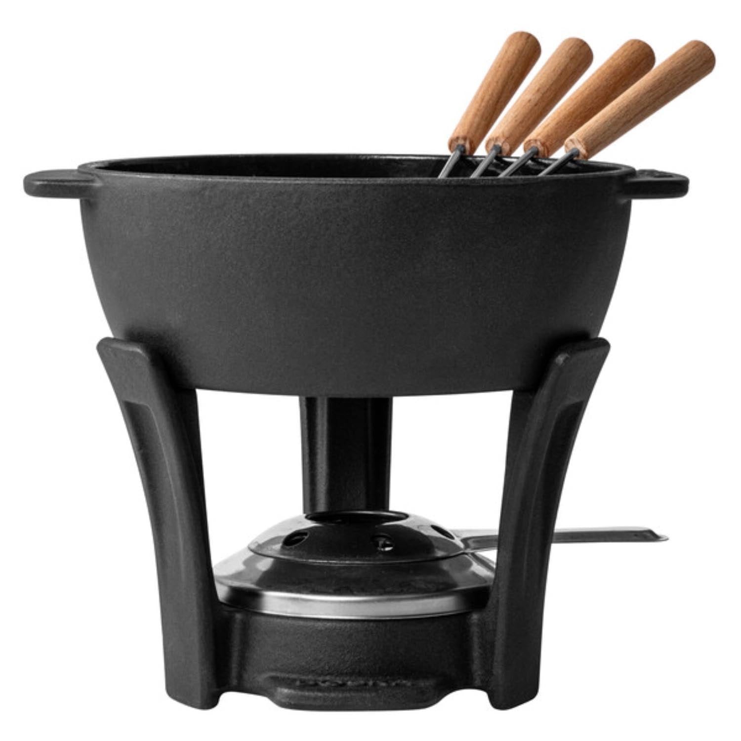 Party Fondue Set in Schwarz präsentiert im Onlineshop von KAQTU Design AG. Geschirr ist von Boska