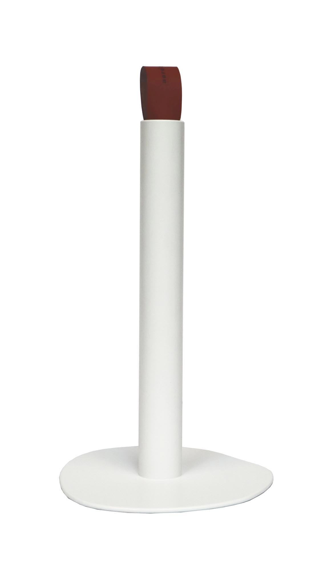 Küchenrollenhalter weiss in Weiss präsentiert im Onlineshop von KAQTU Design AG. Papierrollenhalter ist von Nordesign