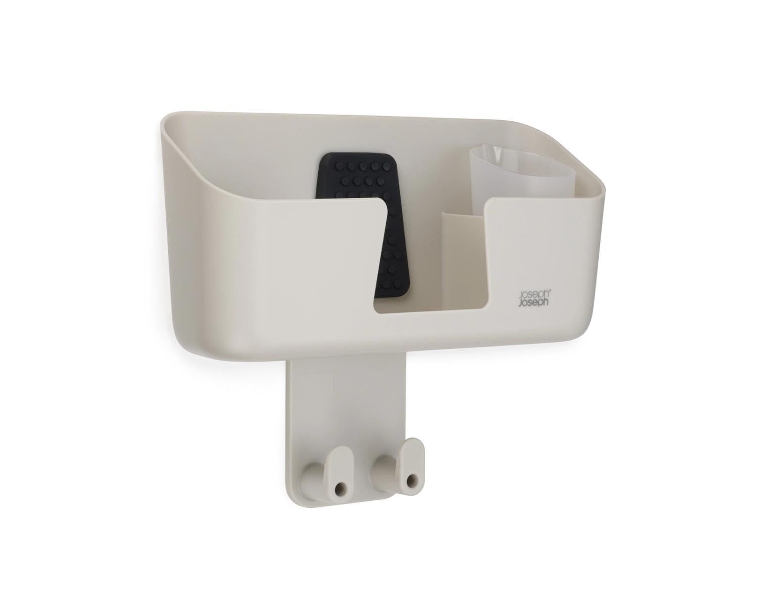 IronHub Bügeleisenablage wandmontiert ecru in Beige präsentiert im Onlineshop von KAQTU Design AG. Haushaltshilfen ist von Joseph Joseph