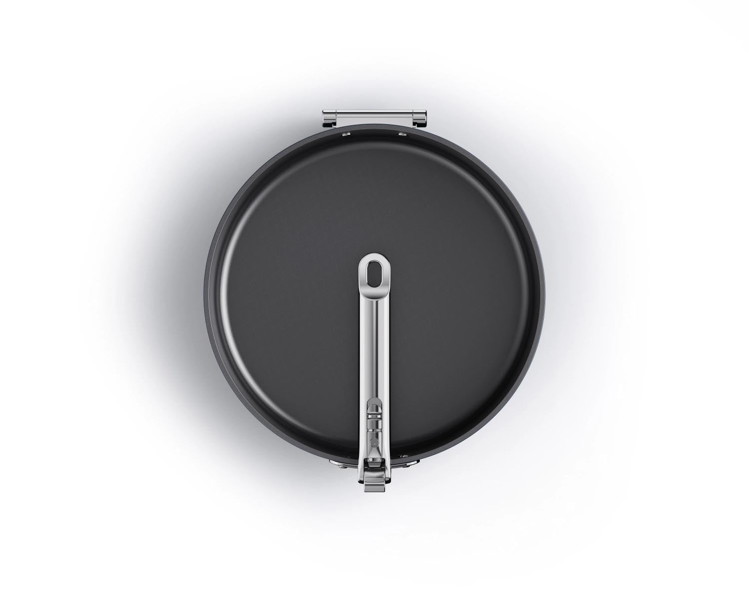 Die Space Bratpfanne D30cm von Joseph Joseph mit klappbarem Griff kombiniert Funktionalität und platzsparendes Design für Ihre Küche.