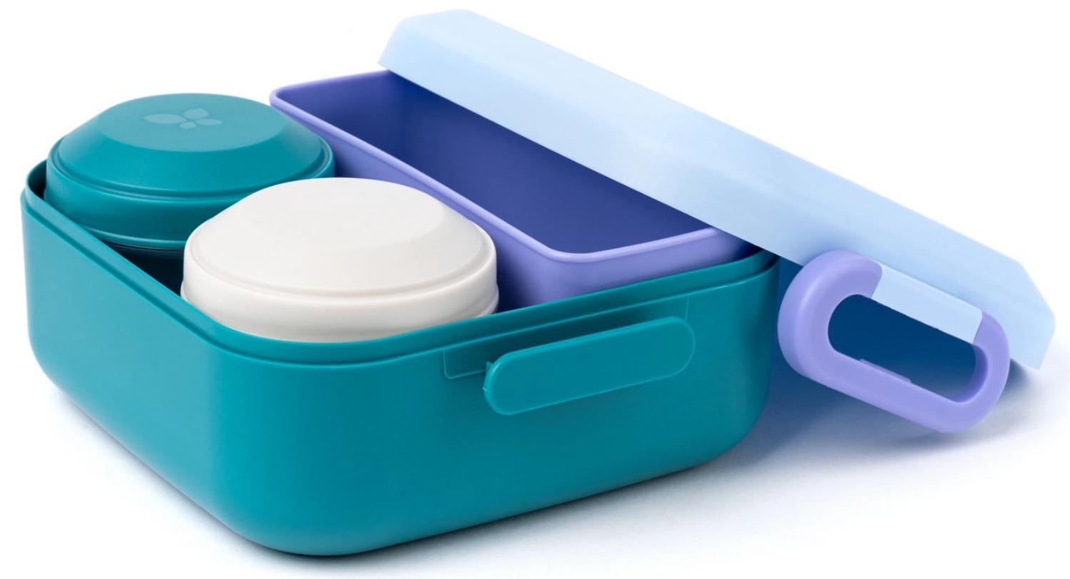 Die Rikko Lunchbox PP Lagoon Sky von Amuse bietet eine nachhaltige, praktische und elegante Möglichkeit, Mahlzeiten mitzunehmen.
