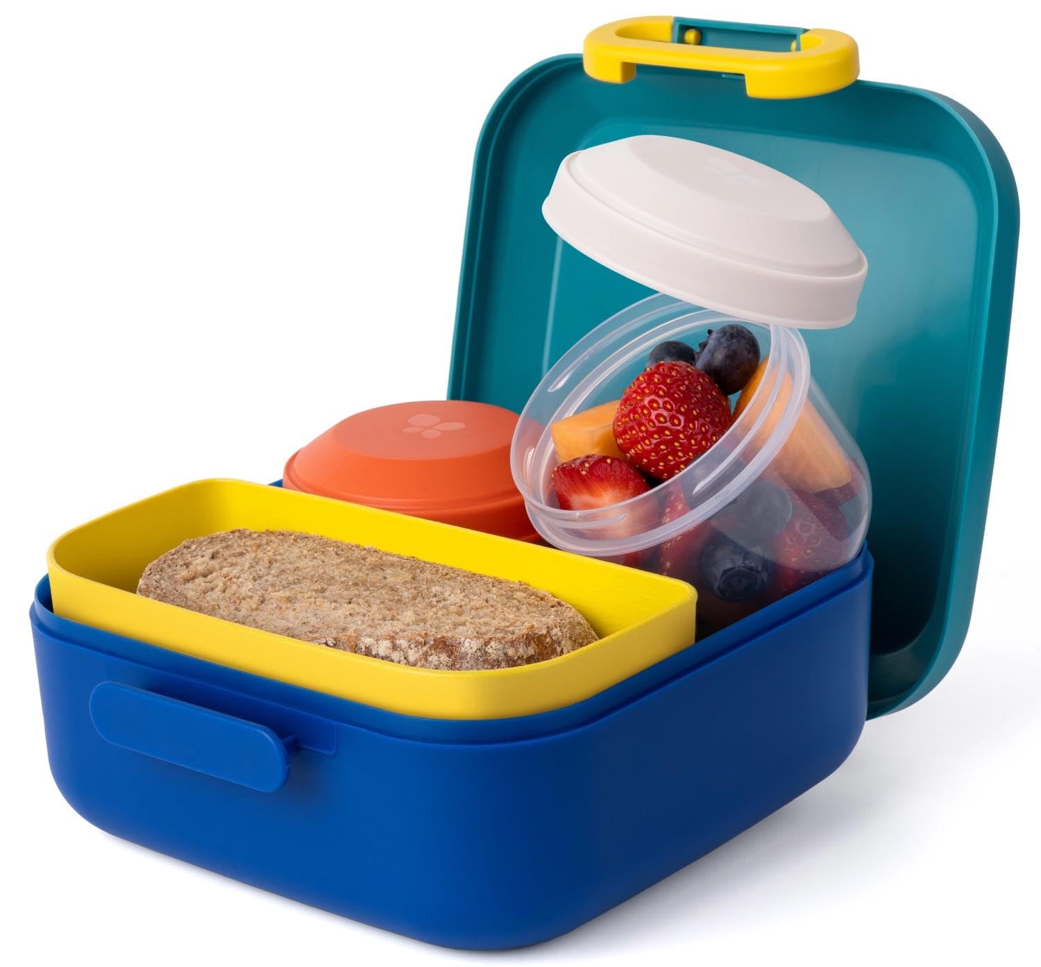 Die Rikko Lunchbox PP Midnight Lagoon von Amuse ist stilvoll, nachhaltig und ideal für Mahlzeiten unterwegs.