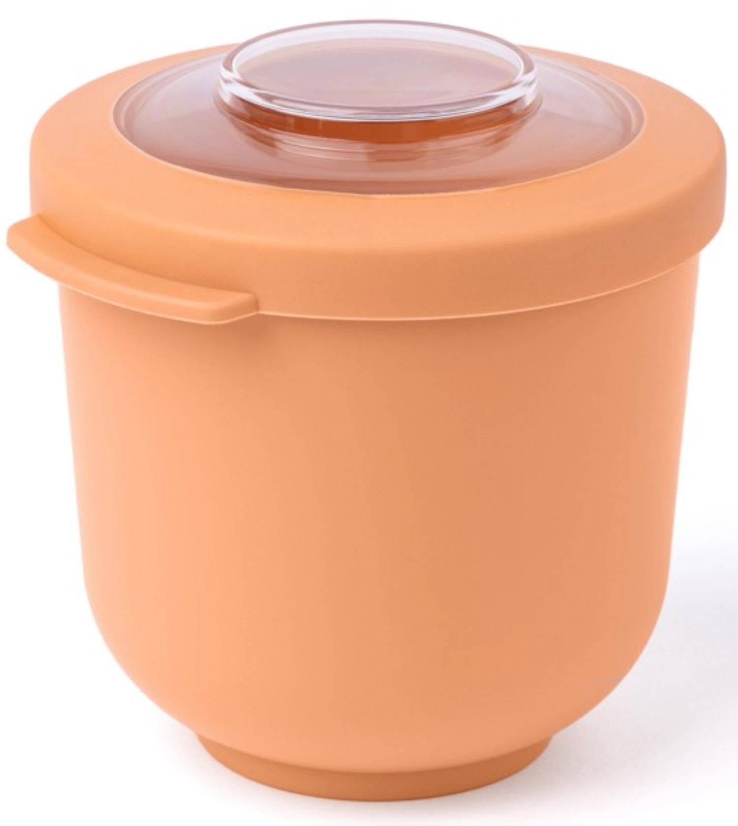 Tylla Bowl 500ml PP peach in Orange präsentiert im Onlineshop von KAQTU Design AG. Aufbewahrungsbehälter ist von Amuse