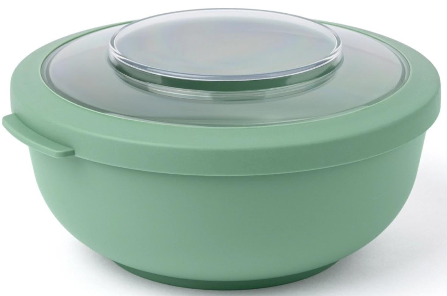 Tylla Bowl 1000ml PP sage in Grün präsentiert im Onlineshop von KAQTU Design AG. Aufbewahrungsbehälter ist von Amuse