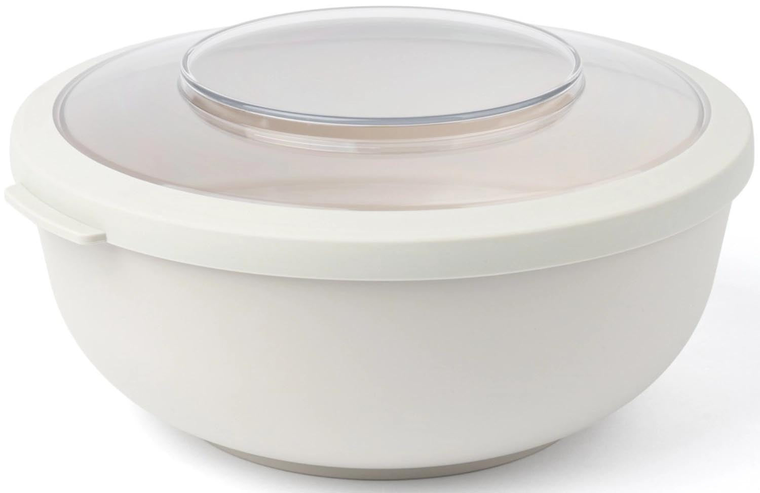 Tylla Bowl 2000ml PP oat in Weiss präsentiert im Onlineshop von KAQTU Design AG. Aufbewahrungsbehälter ist von Amuse