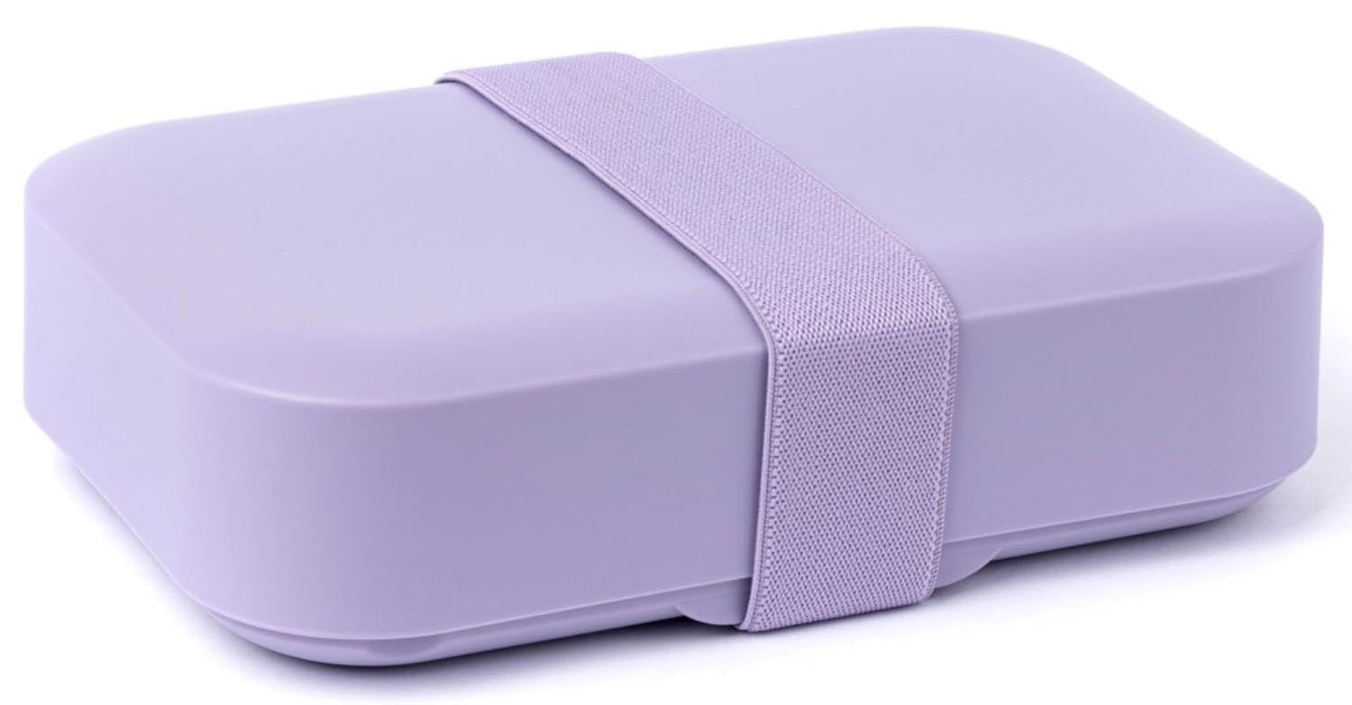 Lunchbox M PP lavender in Violett präsentiert im Onlineshop von KAQTU Design AG. Aufbewahrungsbehälter ist von Amuse