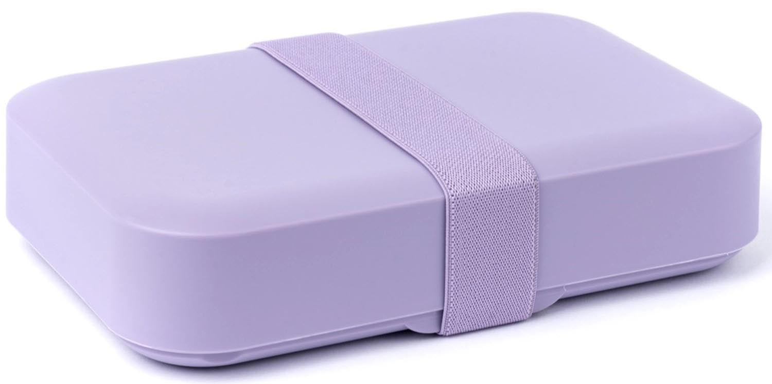 Lunchbox L PP lavender in Violett präsentiert im Onlineshop von KAQTU Design AG. Aufbewahrungsbehälter ist von Amuse
