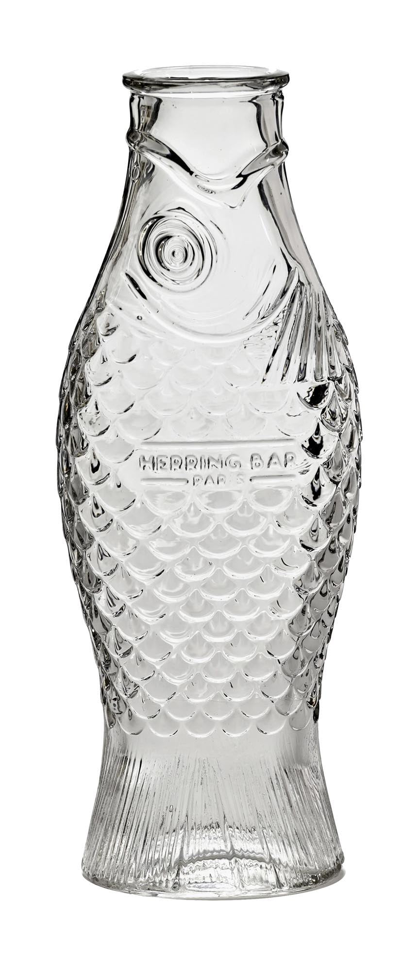 P. Navone Fish&Fish Flasche 1lt 10.6X7.5X29cm Trans klar in Transparent präsentiert im Onlineshop von KAQTU Design AG. Karaffe ist von Serax