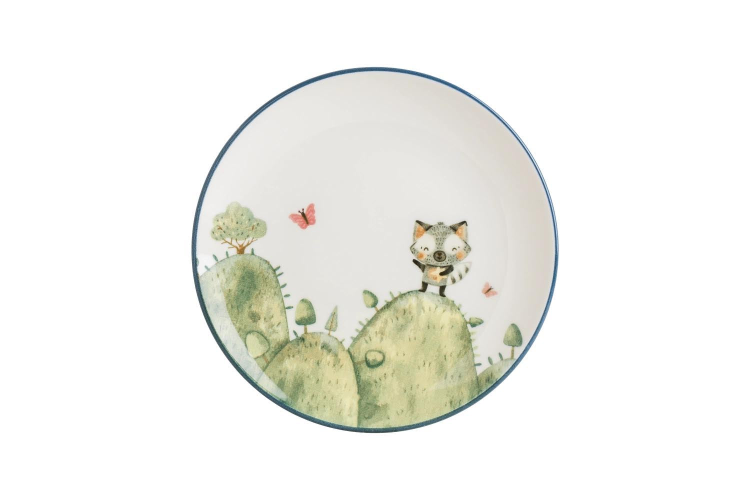 Minimeals Gourmet Teller flach D21cm in Mehrfarbig präsentiert im Onlineshop von KAQTU Design AG. Geschirr ist von Bonna