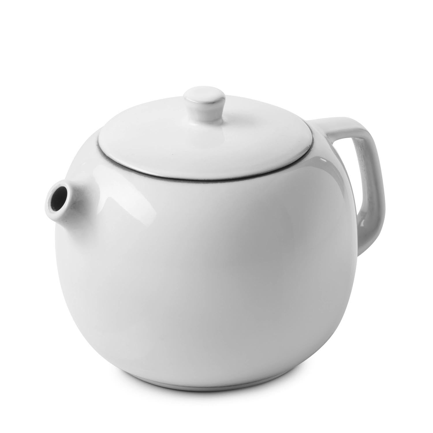 Equinoxe Teekanne D17.5cm H12.5cm 75cl weiss cumulus in Weiss präsentiert im Onlineshop von KAQTU Design AG. Espressotassen ist von Revol