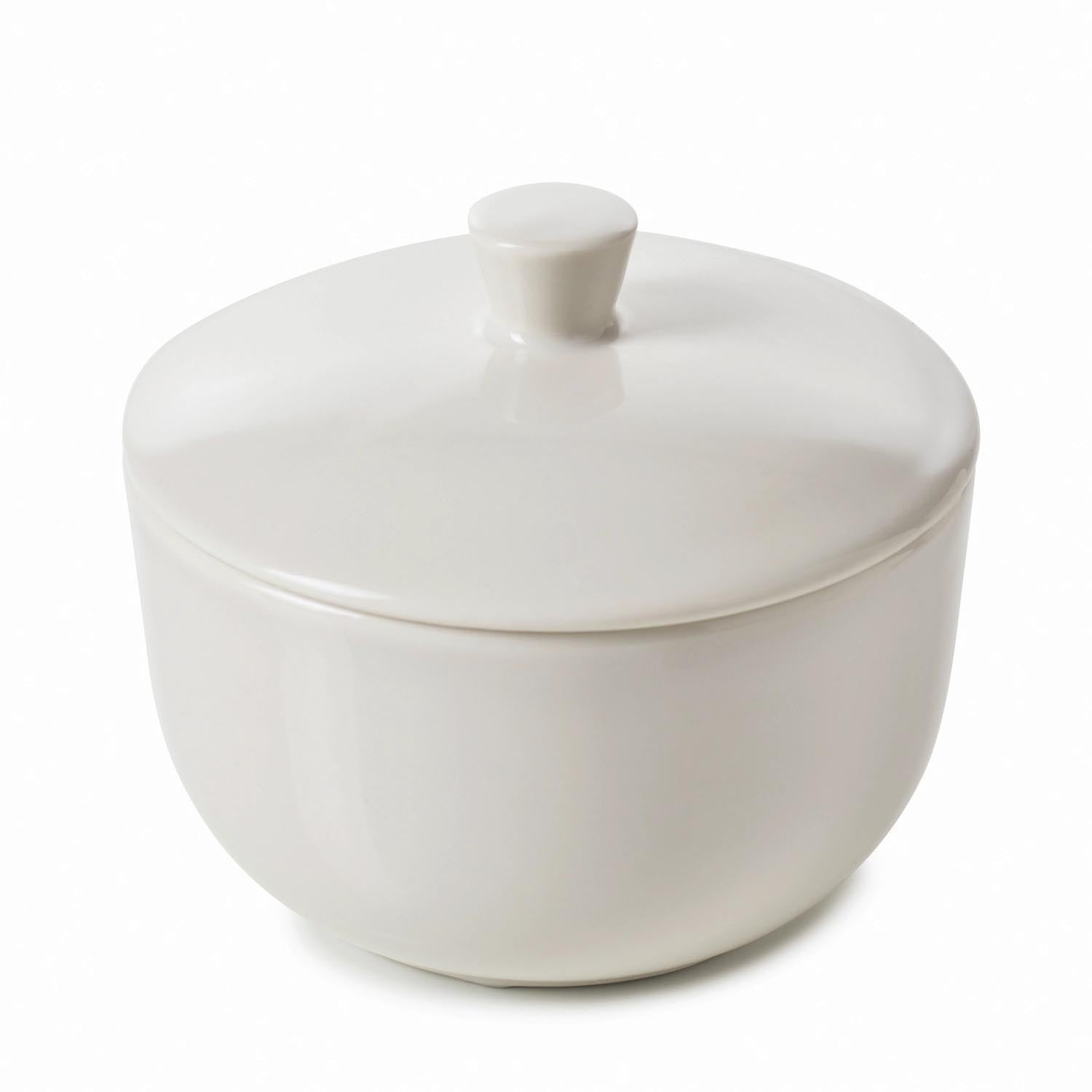 Madeleine Zuckerdose D9cm H7.4cm 15cl alabaster weiss in Weiss präsentiert im Onlineshop von KAQTU Design AG. Zuckerstreuer ist von Revol