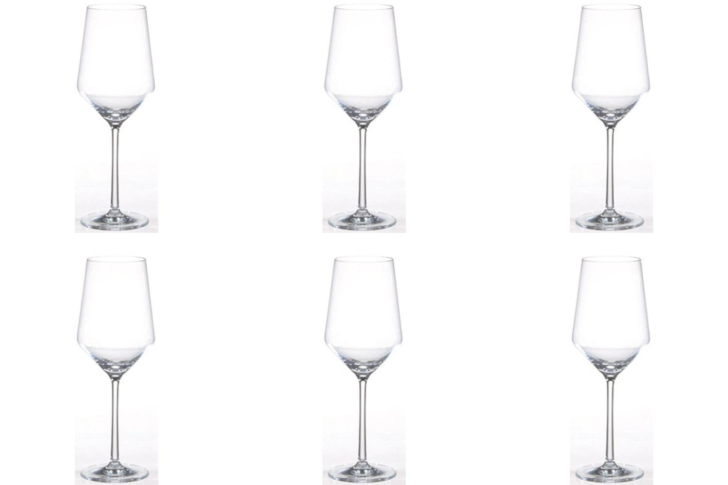 6er Set Belfesta/Pure 0 Weissweinglas 408ml in Transparent präsentiert im Onlineshop von KAQTU Design AG. Glas ist von Zwiesel