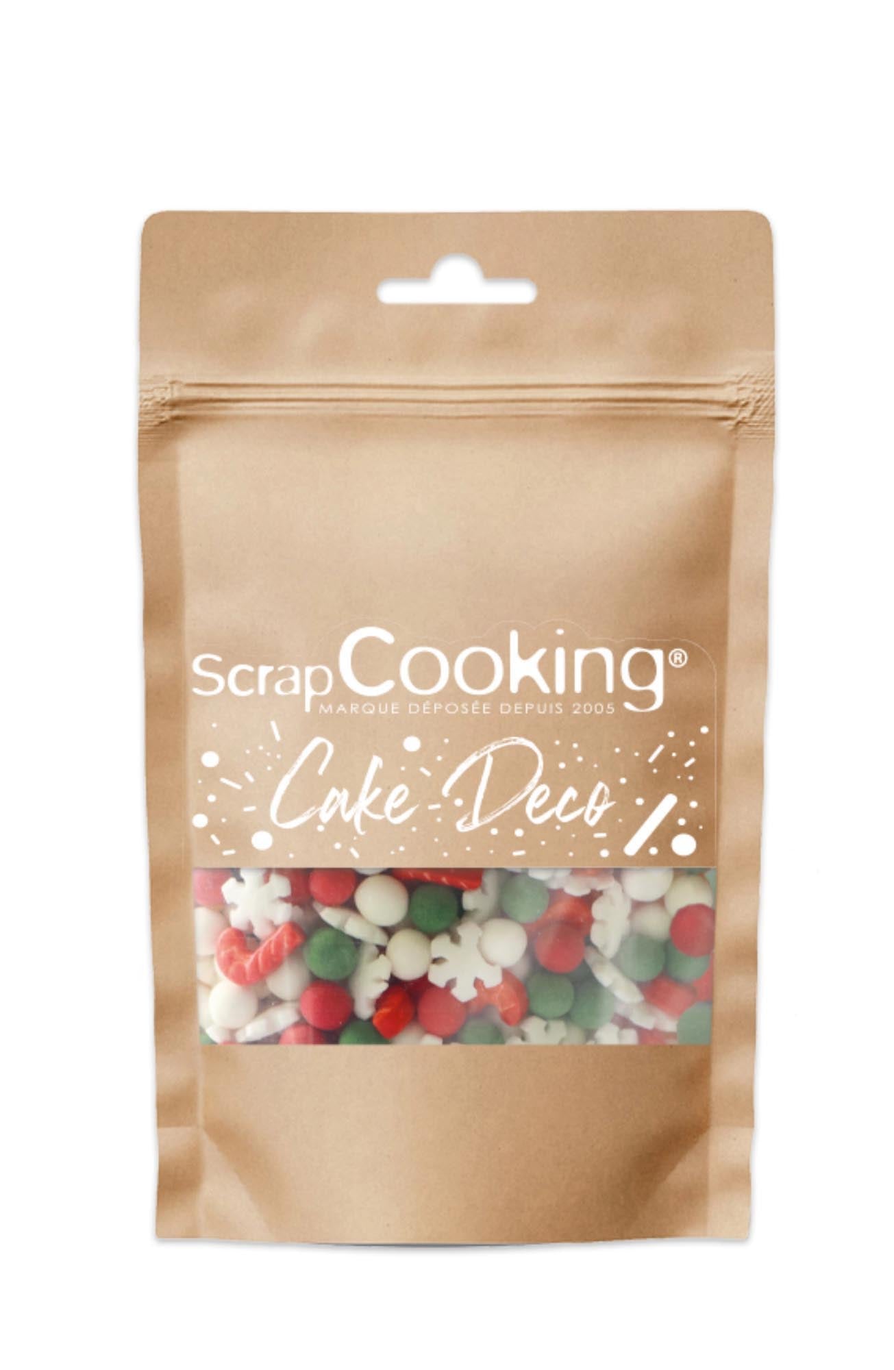 Zuckerstreusel Weihnachten 46g in Mehrfarbig präsentiert im Onlineshop von KAQTU Design AG. Lebensmittel ist von Scrap Cooking