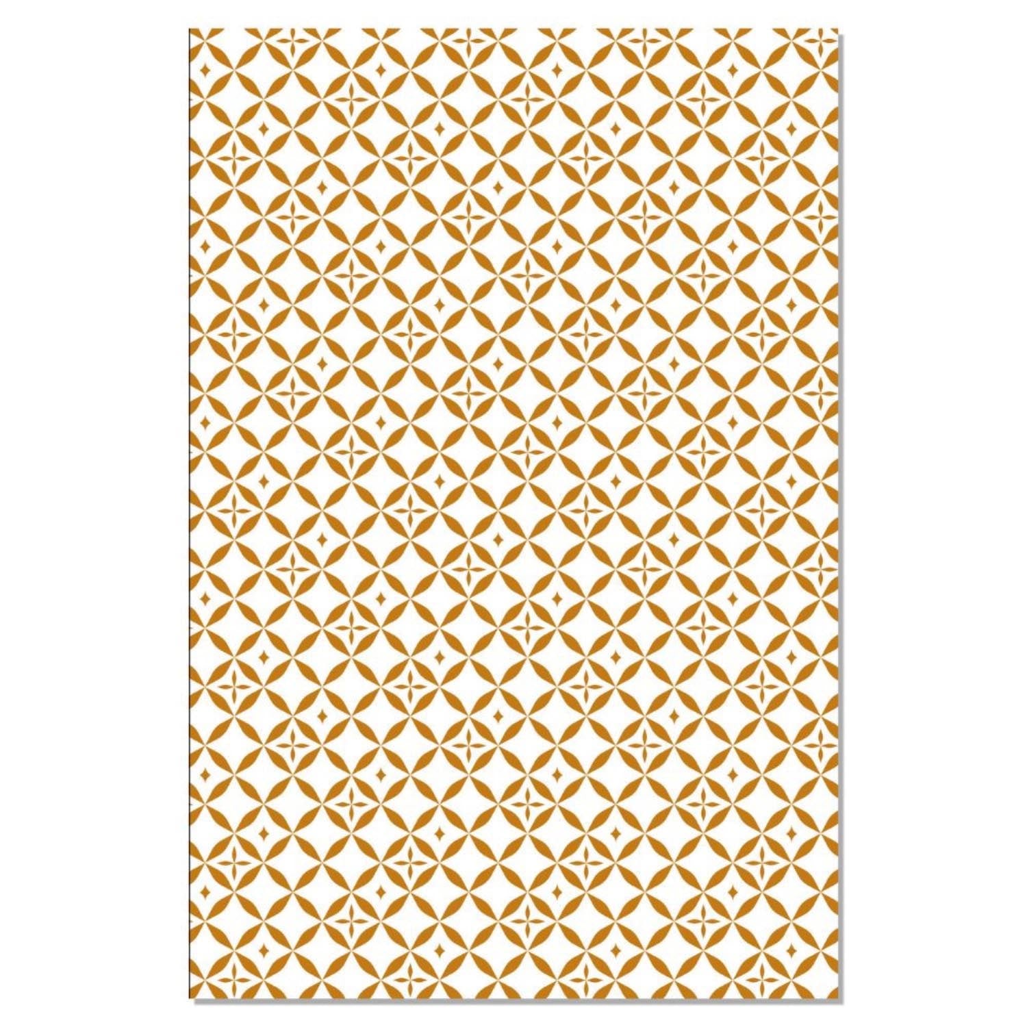 Elegantes 2er Set Transferbögen in Gold mit Schokogeschmack von Scrap Cooking – ideal für kreative Desserts.