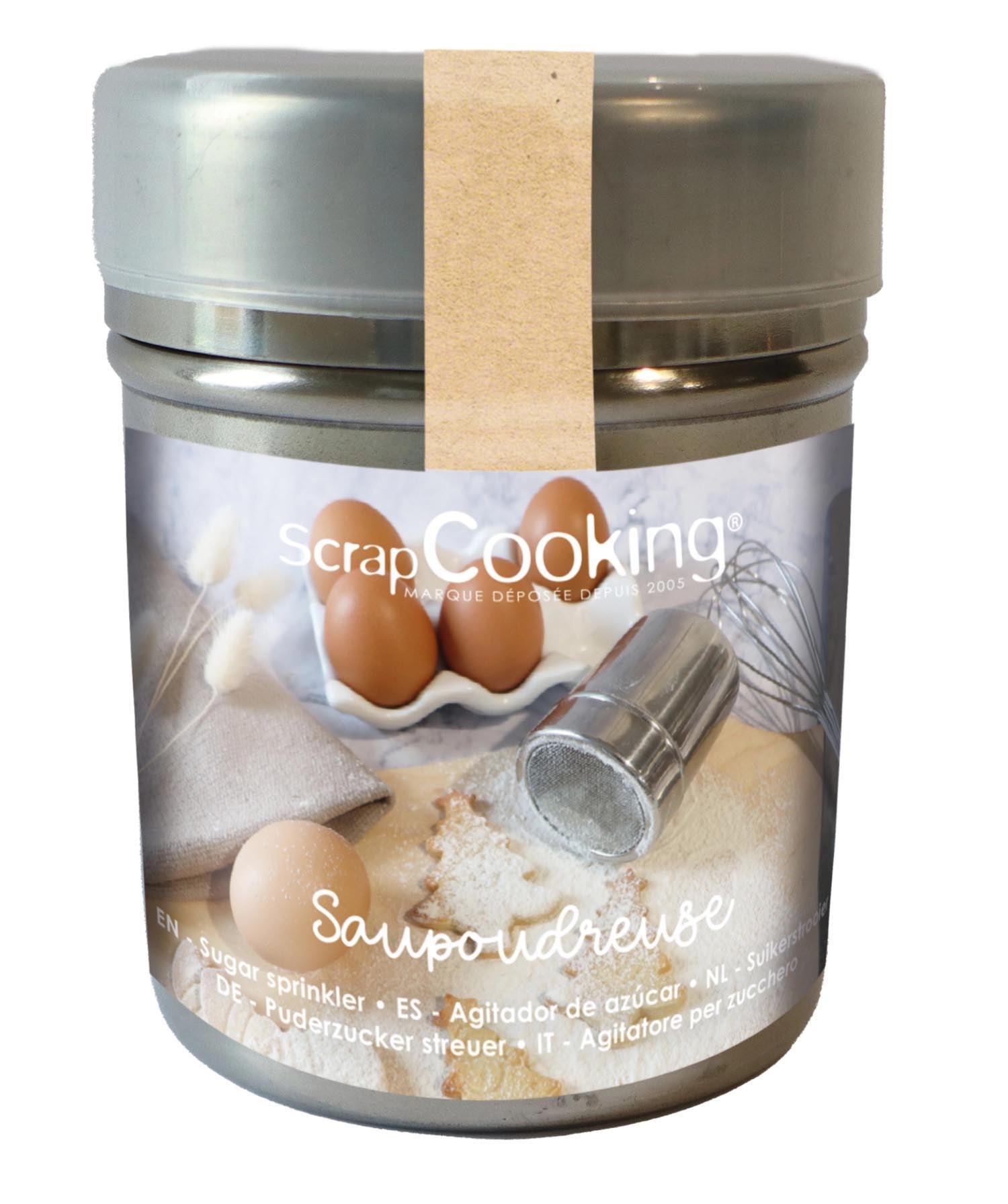 Zuckerstreuer in Silber präsentiert im Onlineshop von KAQTU Design AG. Zuckerstreuer ist von Scrap Cooking