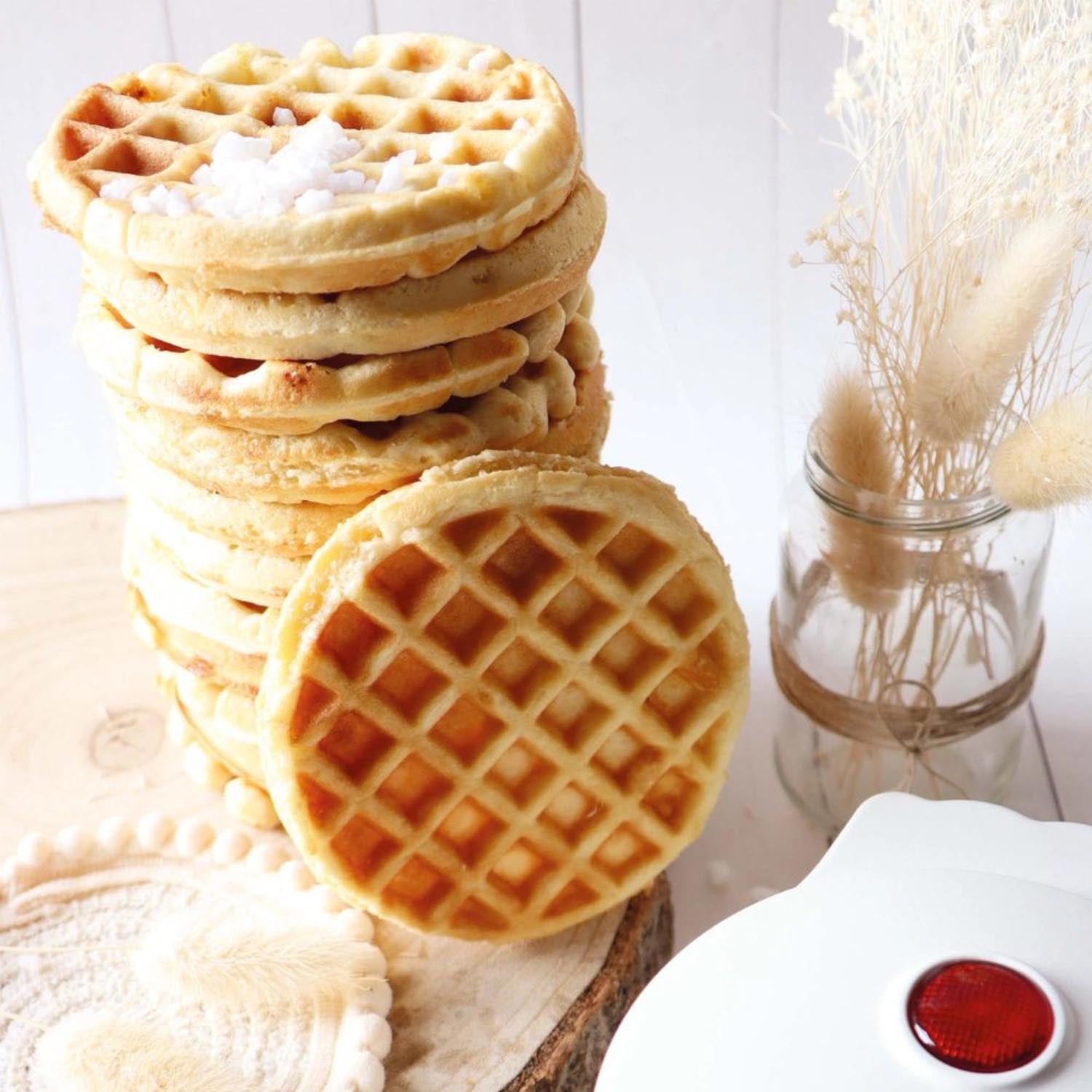 Teigmischung für Waffeln von Scrap Cooking, 480g. Perfekt für hausgemachte Waffeln, einfach zuzubereiten und lecker.