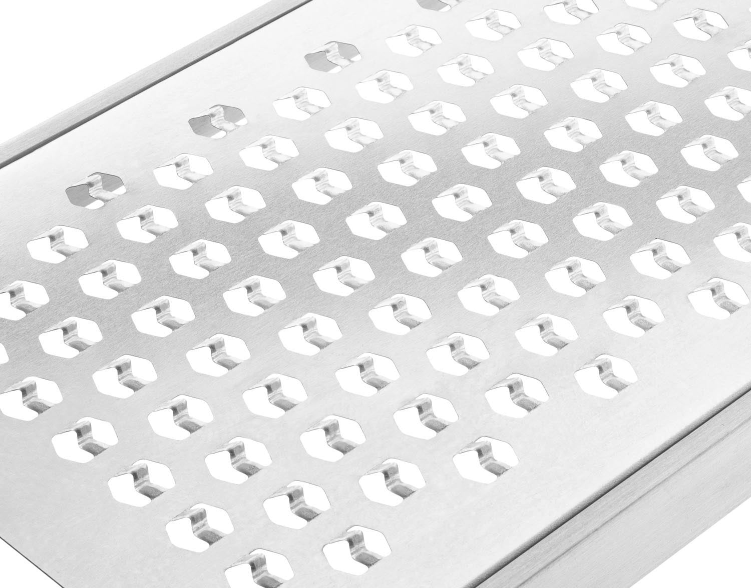 Die Zwilling Pro Reibe 34cm Fein bietet präzises Reiben dank Edelstahl und ergonomischem Griff, ideal für feine Zutaten.