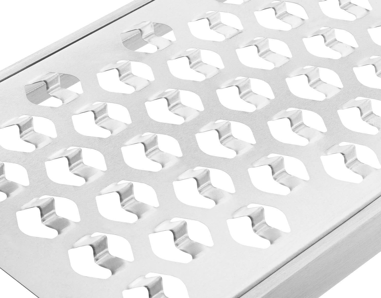 Die Zwilling Pro Reibe 34cm Medium ermöglicht präzises Reiben von Käse, Gemüse und mehr, perfekt für die moderne Küche.