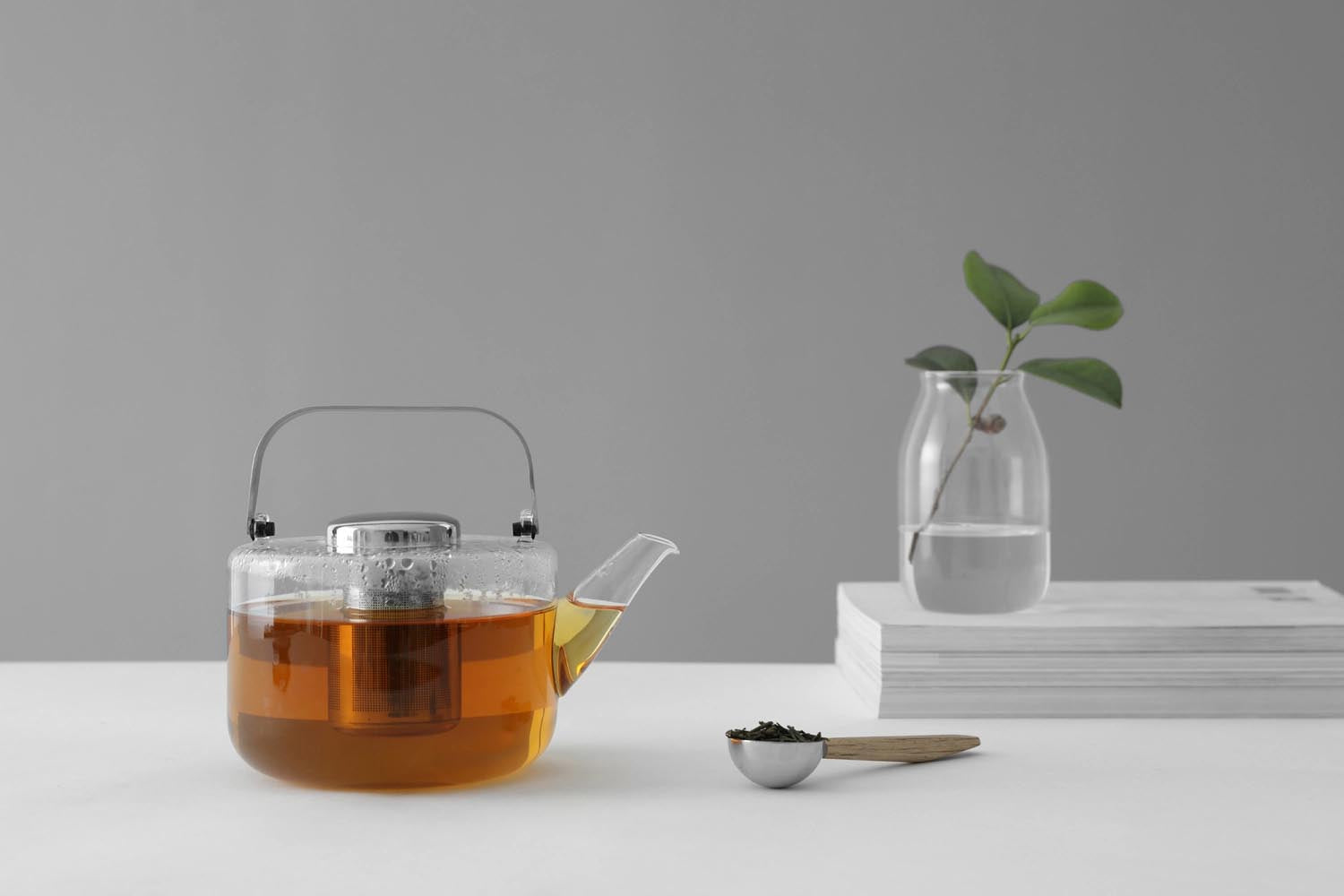 Stilvoller Bjorn Teekrug (1.2l) aus robustem Borosilikatglas von Viva – ideal für Teeliebhaber, hitzebeständig und vielseitig einsetzbar.