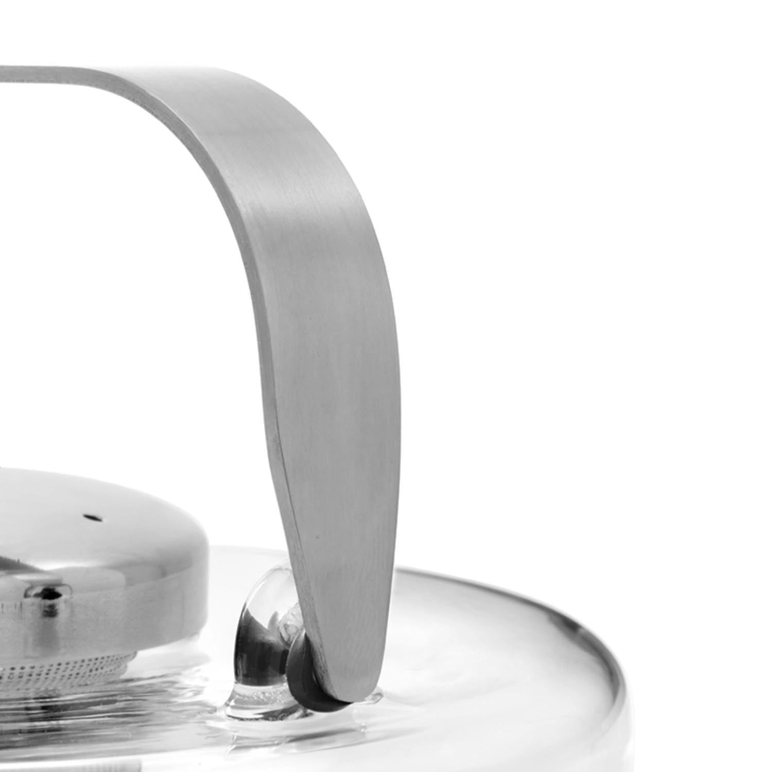 Eleganter Bjorn Teekrug (1.2l) aus hitzebeständigem Borosilikatglas von Viva, perfekt für Teeliebhaber.