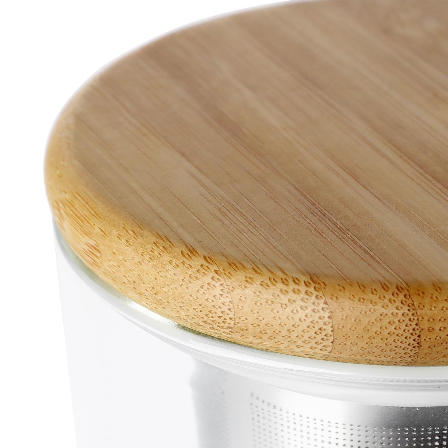 Elegante Teetasse mit Sieb, 500ml, aus hochwertigem Glas, ideal für losen Tee. Perfekt für stilvollen Teegenuss.