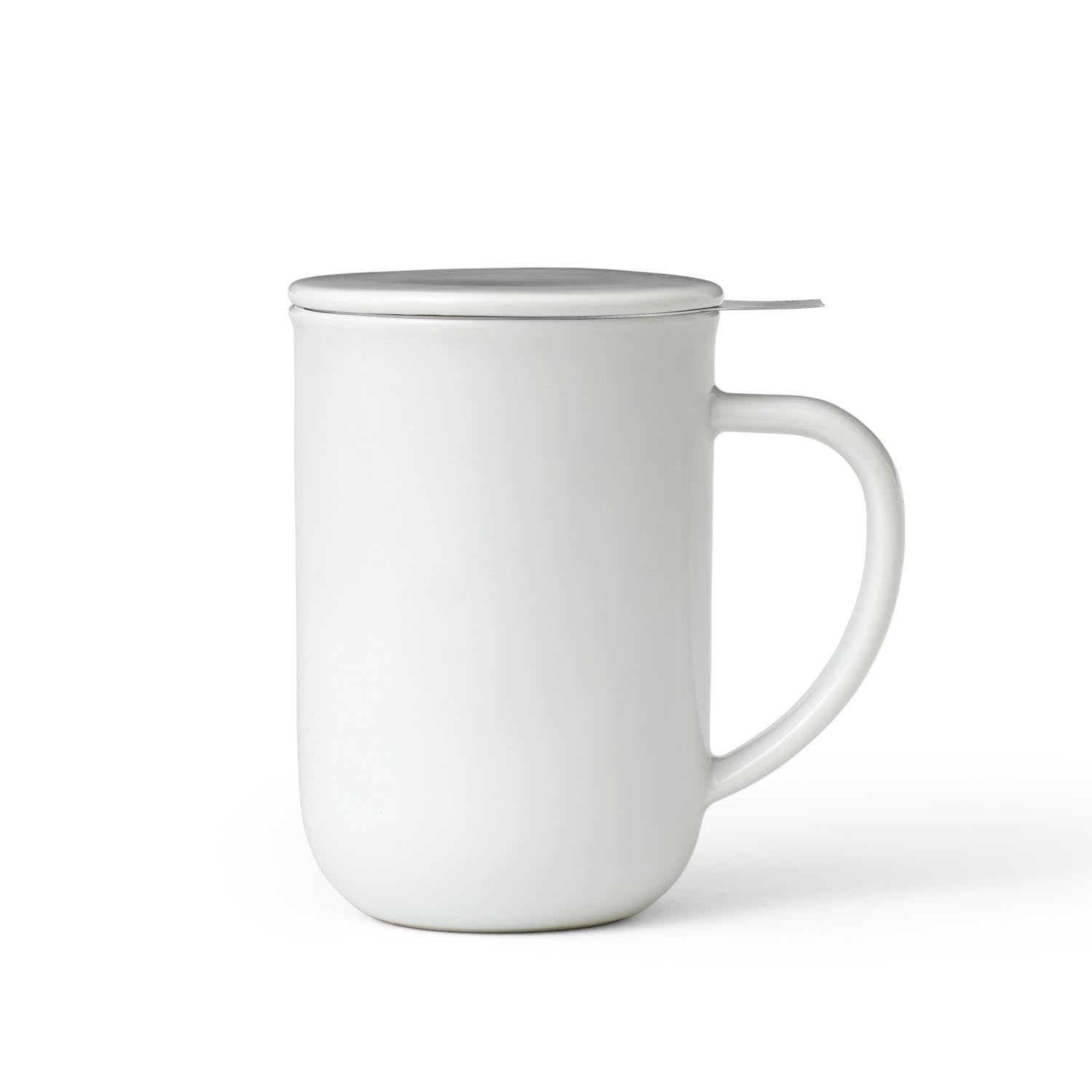 Minima Balance Teetasse 500ml H14cm Porzellan weiss in Weiss präsentiert im Onlineshop von KAQTU Design AG. Tasse ist von Viva