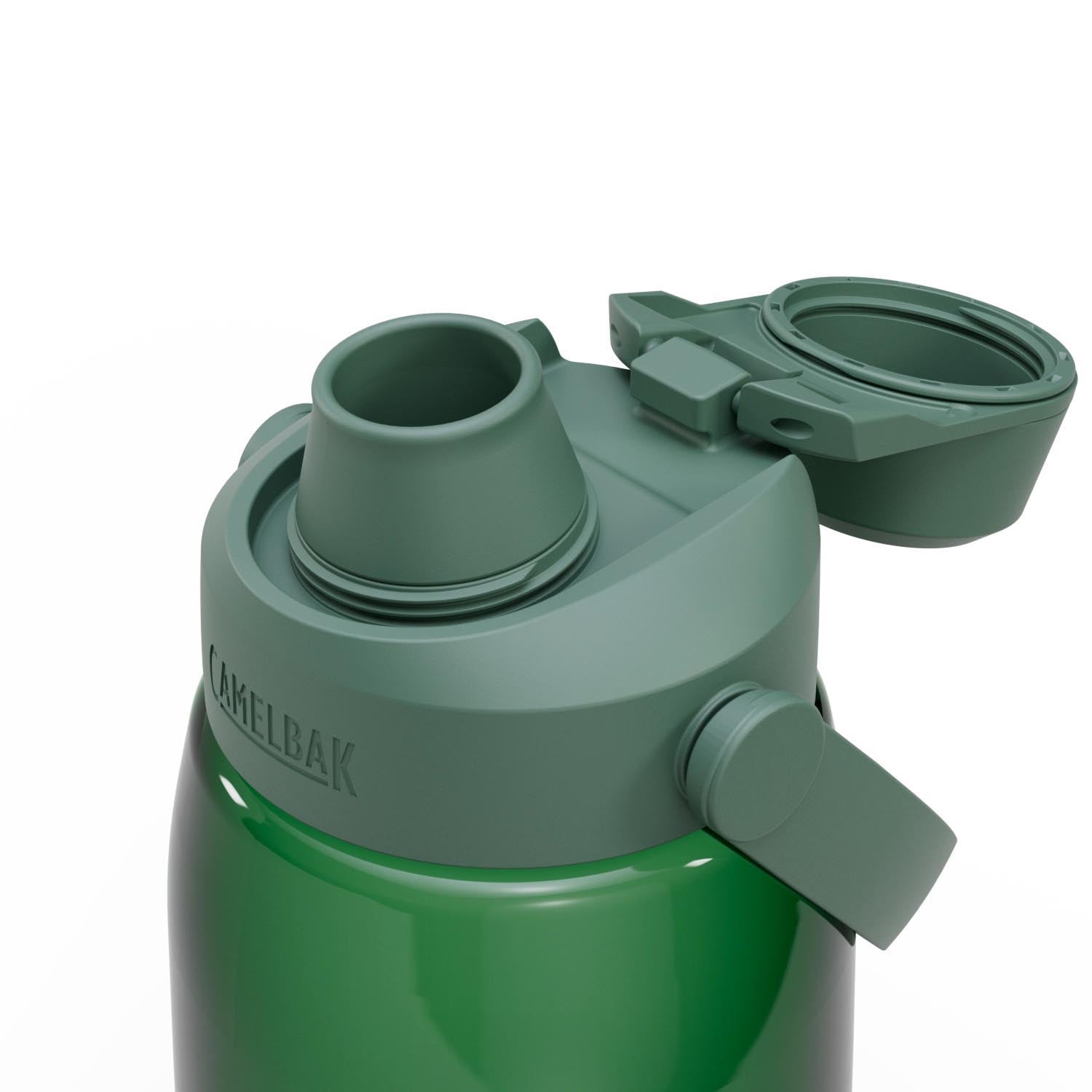 Die Camelbak Thrive Chug 1.0L in Forest Green ist eine umweltfreundliche Trinkflasche, ideal für Alltag, Sport und Outdoor-Abenteuer.