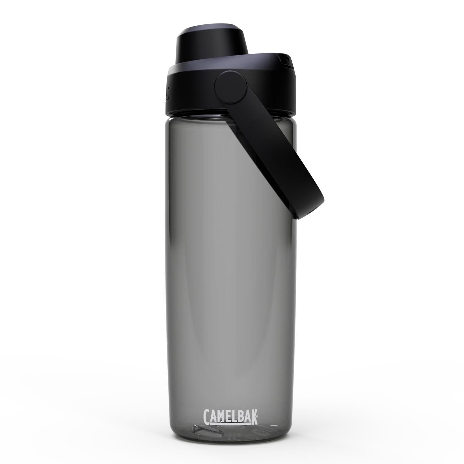 Die Camelbak Thrive Chug 0.6l in Charcoal ist eine stylische, robuste Trinkflasche mit praktischem Chug-Verschluss für unterwegs.