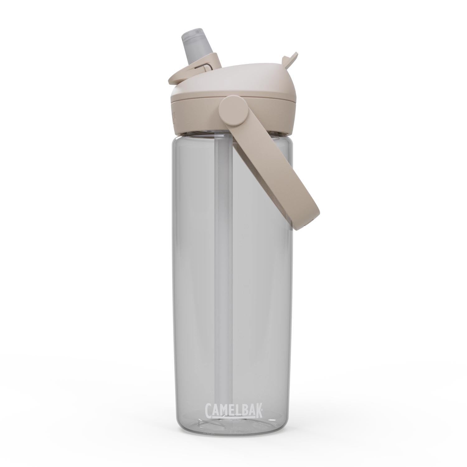 Thrive Flip Straw 0.6l clear in Transparent präsentiert im Onlineshop von KAQTU Design AG. Trinkflasche ist von Camelbak