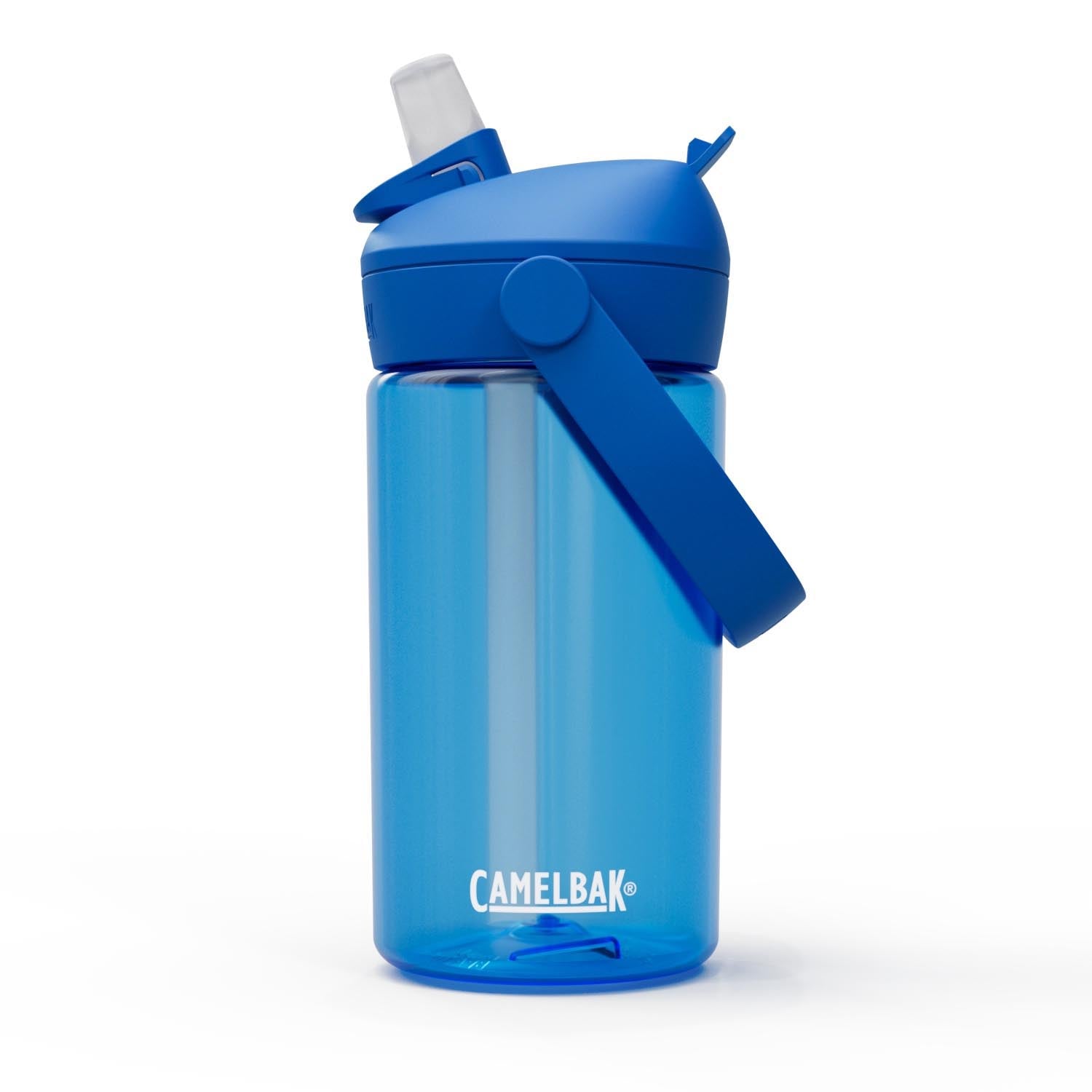 Thrive Flip Straw Kids 0.4l true blue in Blau präsentiert im Onlineshop von KAQTU Design AG. Trinkflasche ist von Camelbak