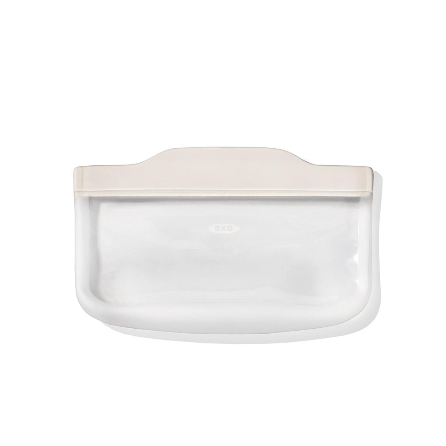 Good Grips Aufbewahrungstasche 332ml Silikon in Transparent präsentiert im Onlineshop von KAQTU Design AG. Küchenhelfer ist von OXO