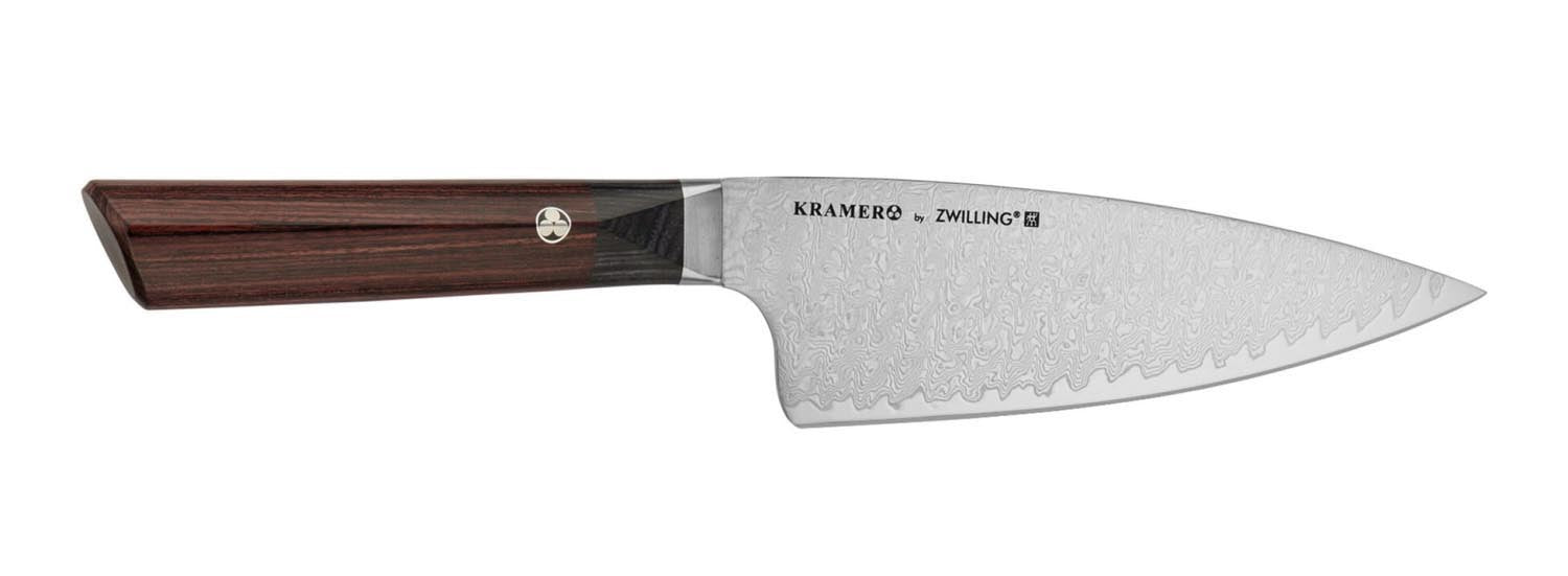 Kramer Meiji Kochmesser 16cm in Braun präsentiert im Onlineshop von KAQTU Design AG. Küchenmesser ist von Zwilling