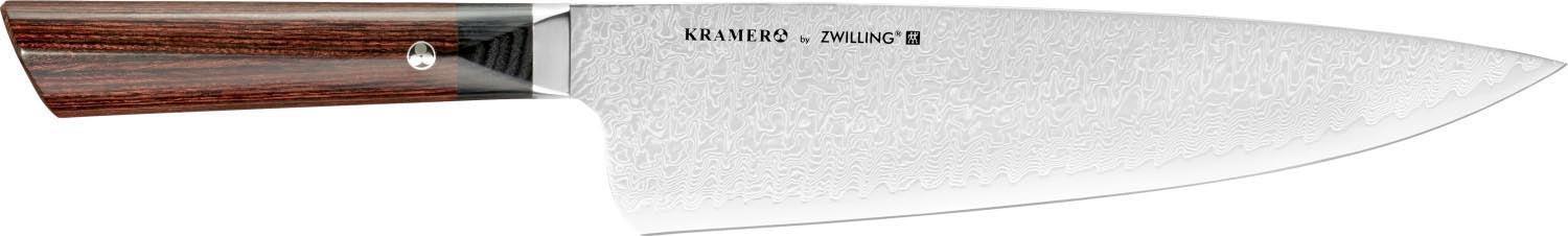 Kramer Meiji Kochmesser 26cm in Braun präsentiert im Onlineshop von KAQTU Design AG. Küchenmesser ist von Zwilling