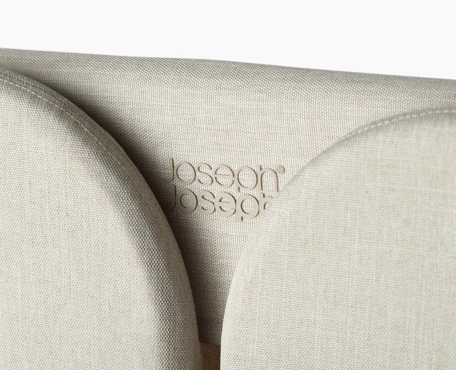 Faltbarer Eclipse Wäscheständer von Joseph Joseph, 150cm hoch, 29cm breit, in ecru, stilvoll, kompakt und praktisch für jeden Raum.