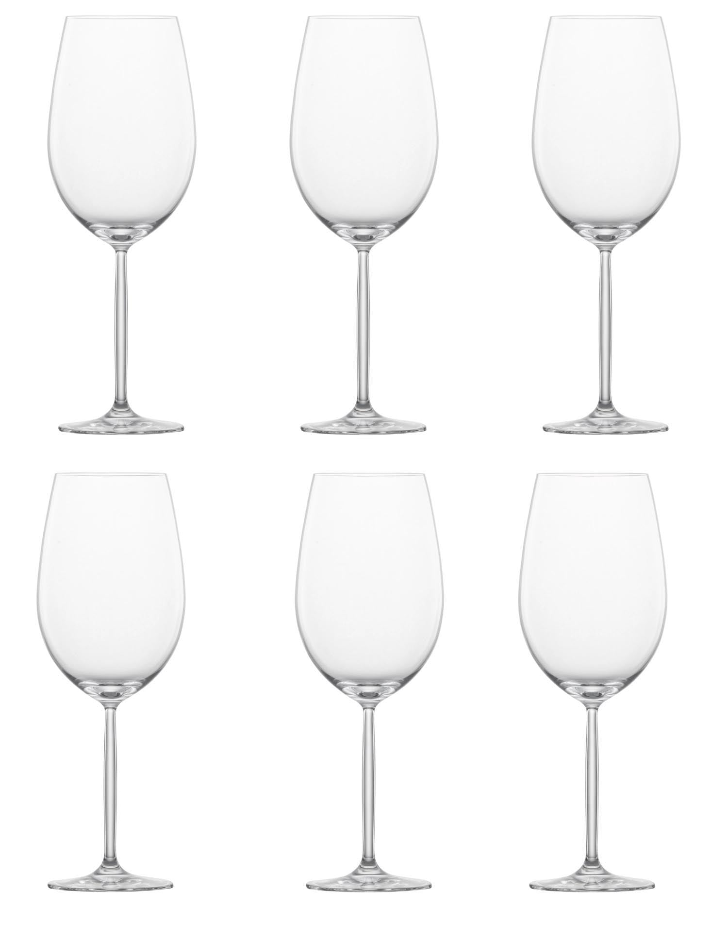 6er Set Diva/Muse 130 Bordeauxkelch 768ml in Transparent präsentiert im Onlineshop von KAQTU Design AG. Glas ist von Zwiesel