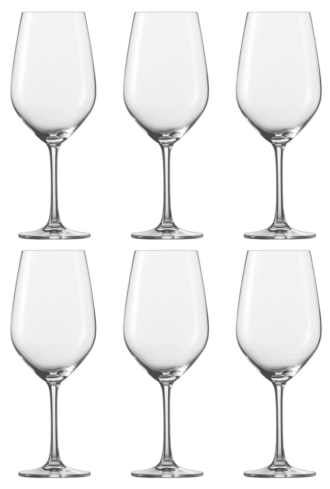 6er Set Vina/Forte 1 Wein-/Wasserkelch 530ml in Transparent präsentiert im Onlineshop von KAQTU Design AG. Glas ist von Zwiesel