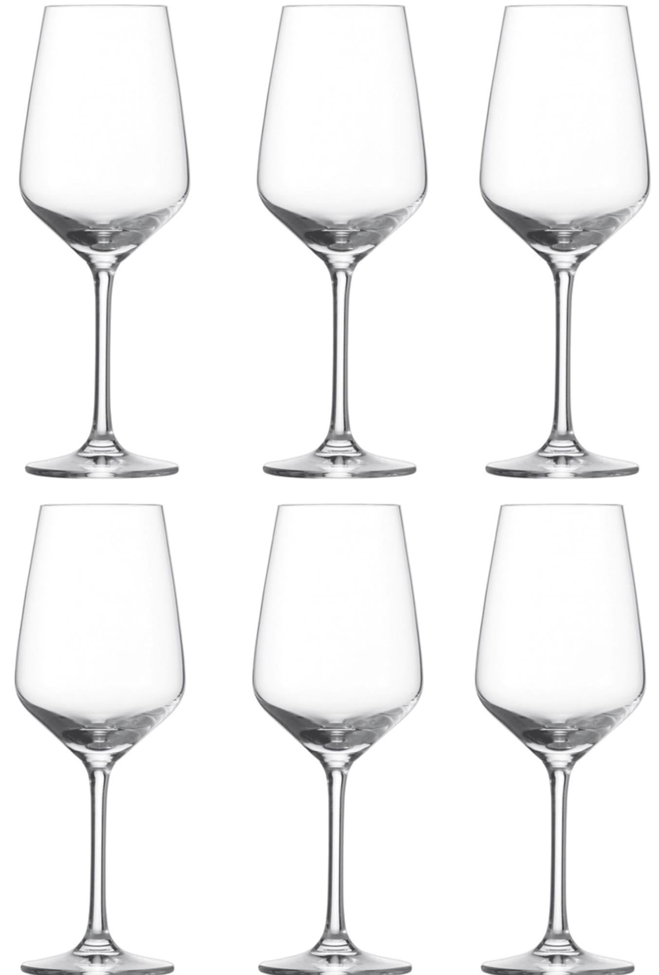 6er Set Taste 0 Weissweinkelch 356ml in Transparent präsentiert im Onlineshop von KAQTU Design AG. Glas ist von Zwiesel