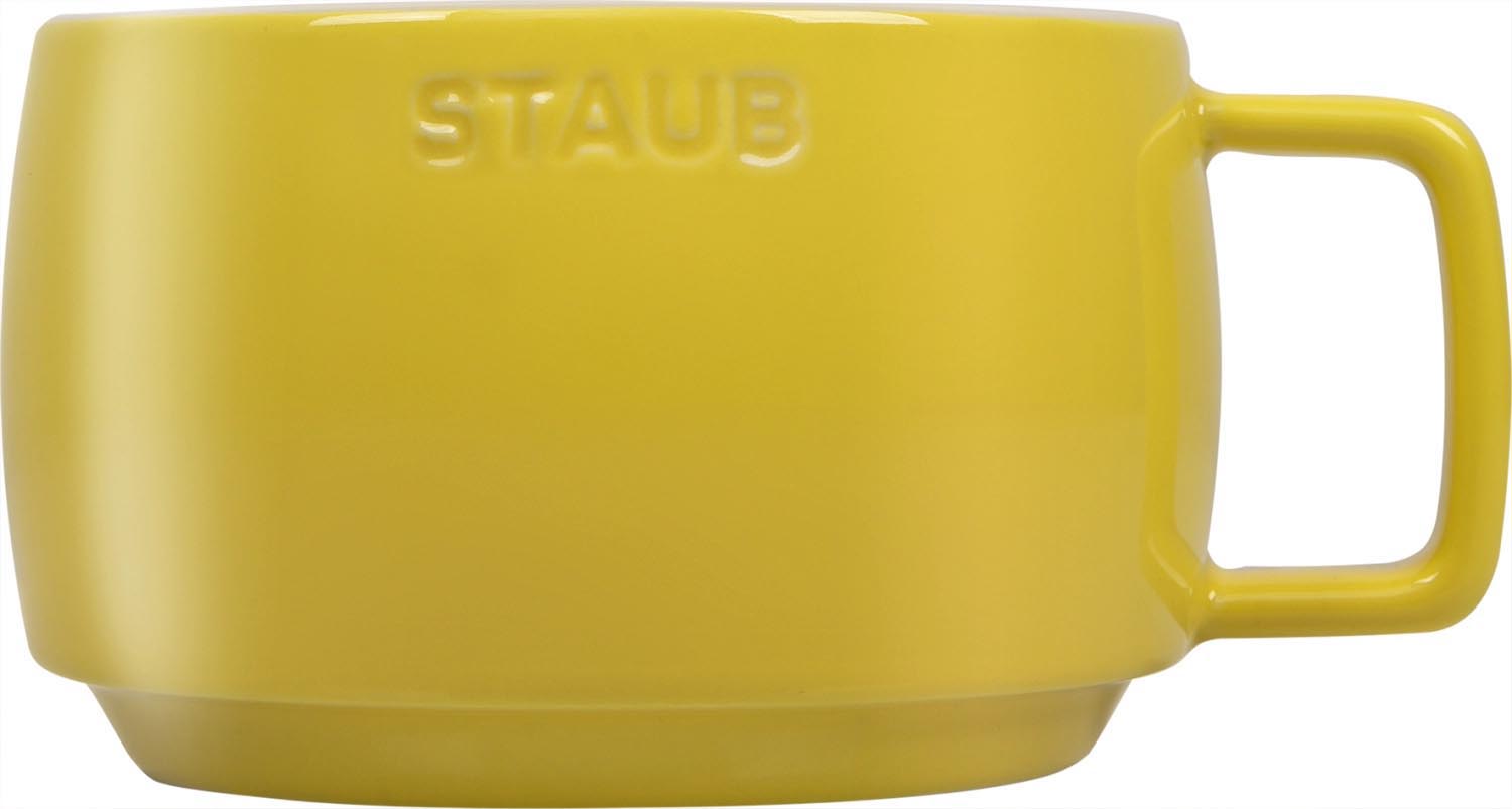 Tasse Citron XL 500ml in Gelb präsentiert im Onlineshop von KAQTU Design AG. Espressotassen ist von Staub
