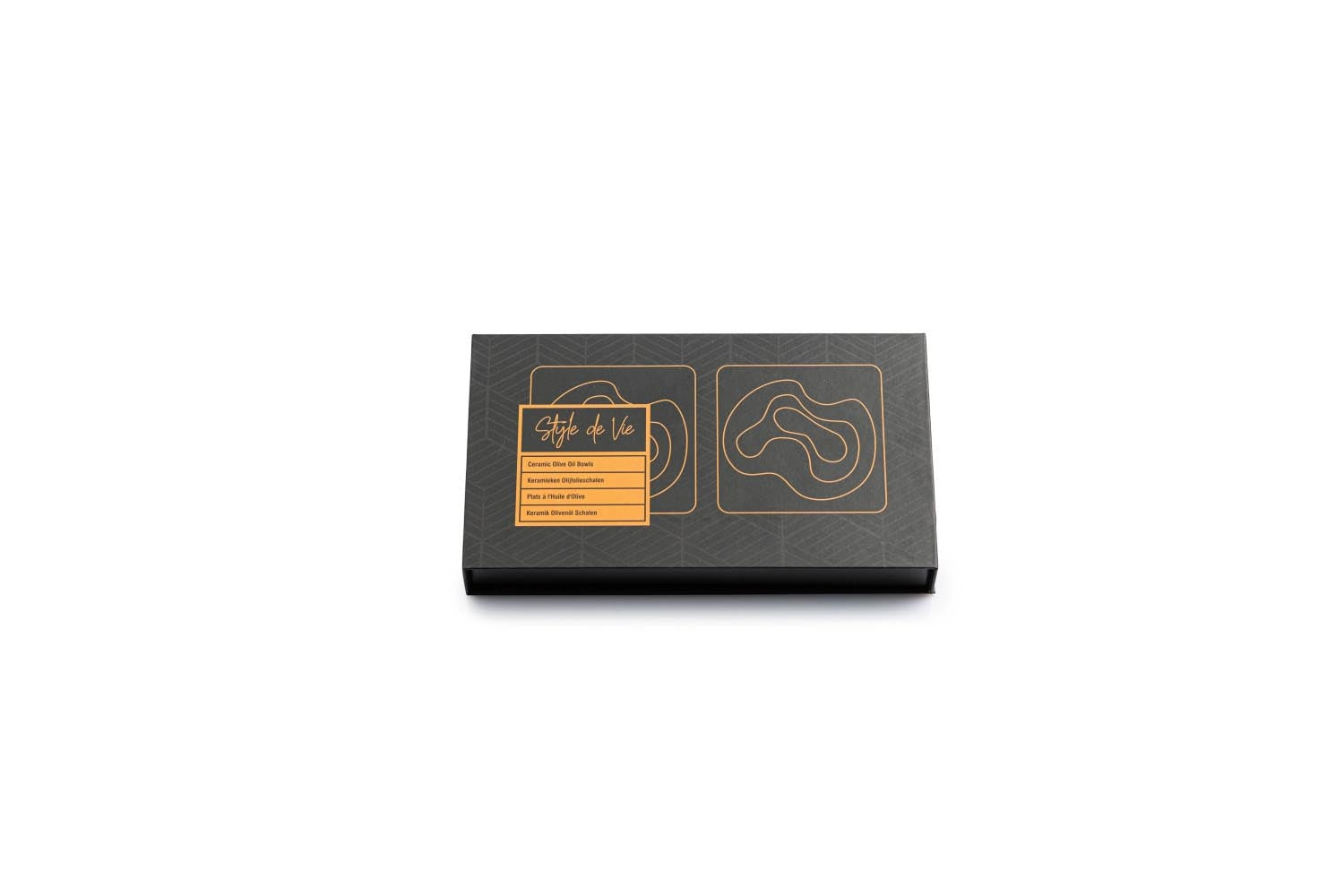 Set aus 2 Keramikschälchen für Olivenöl, perfekt für stilvolles Servieren und Geniessen, von Style de Vie.