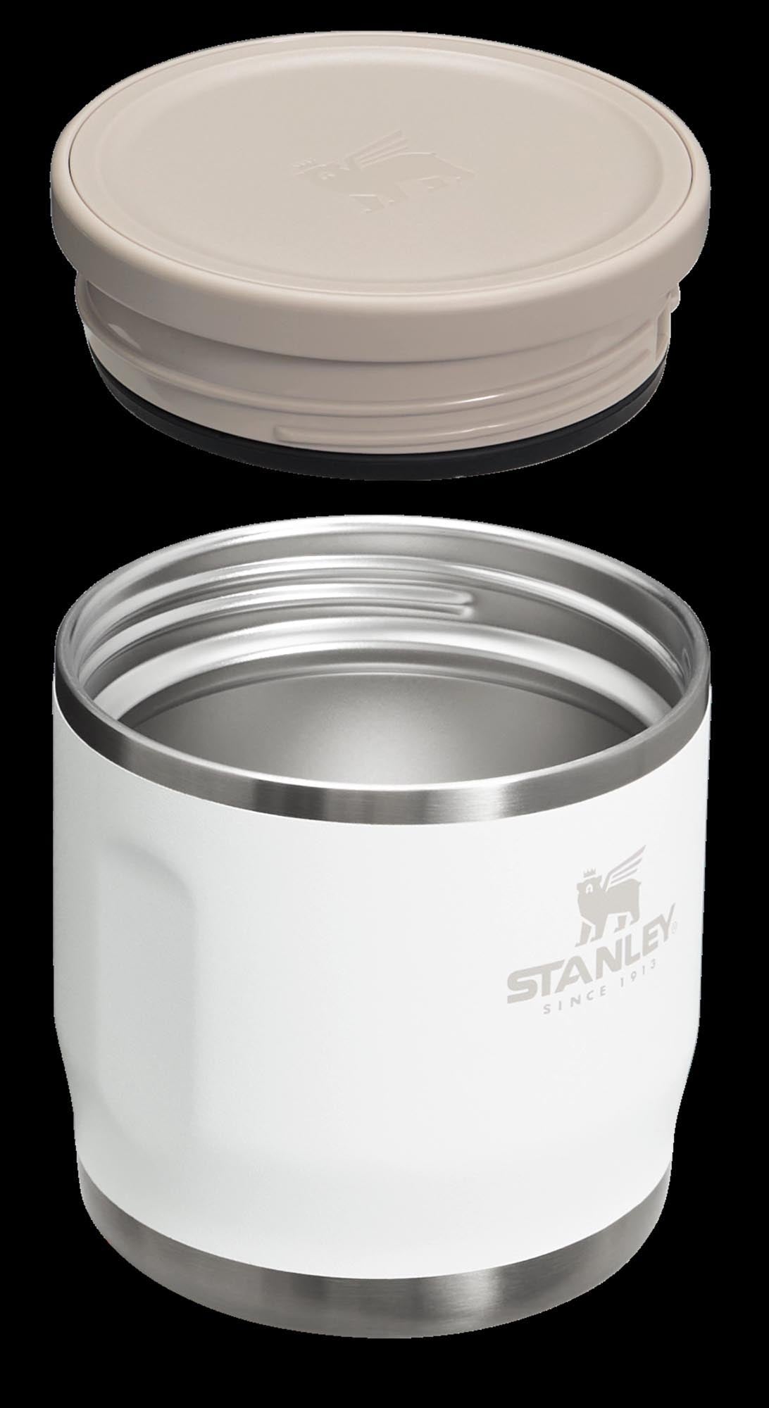 Der Stanley Adventure To-Go Food Jar 0.35l frost ist ein kompakter, isolierter Behälter, perfekt für Outdoor-Abenteuer und unterwegs.