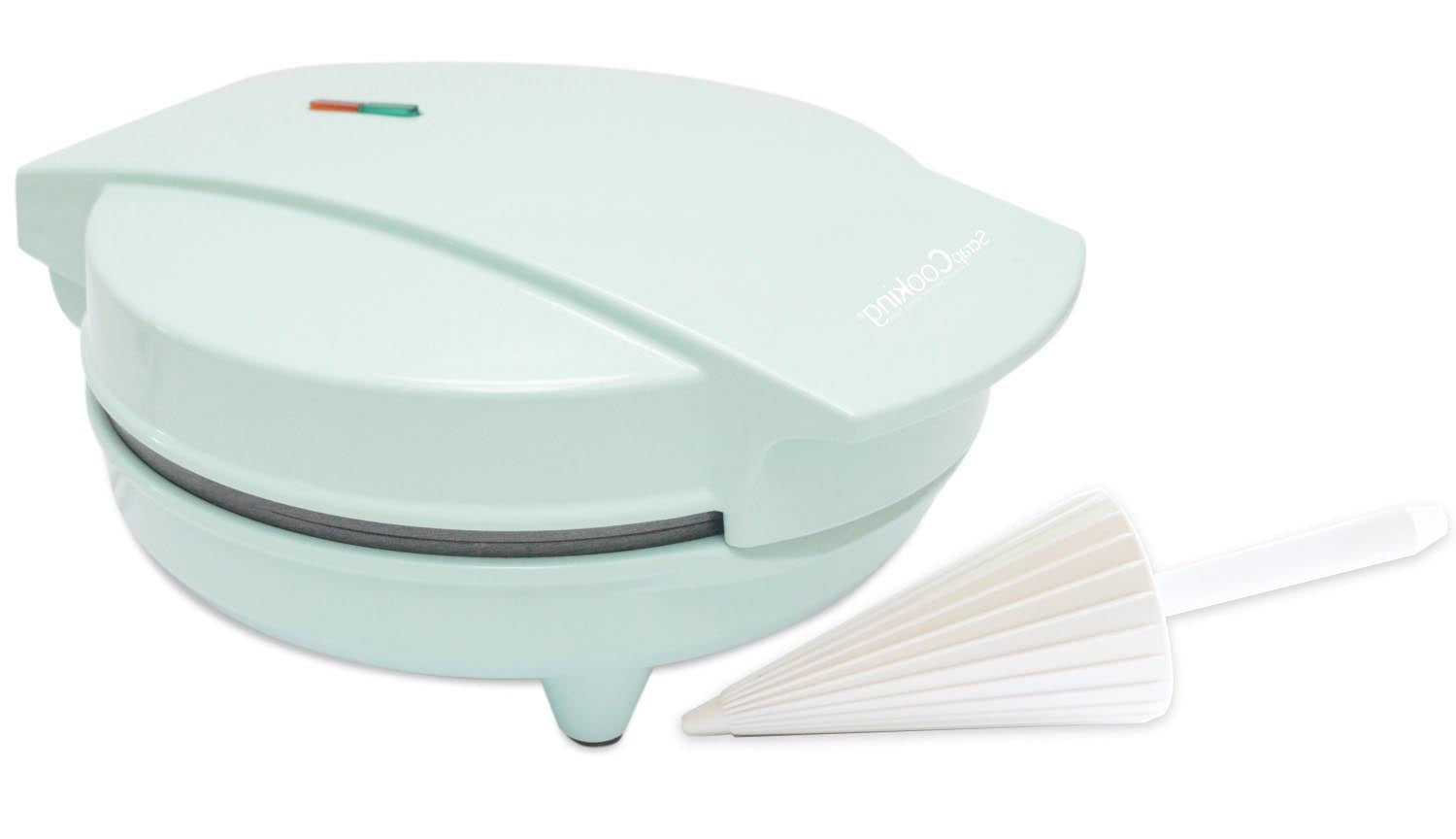 Mit der Waffel- und Cornet-Factory von Scrap Cooking zaubern Sie köstliche, hausgemachte Waffelhörnchen und Cornets in Ihrer Küche.