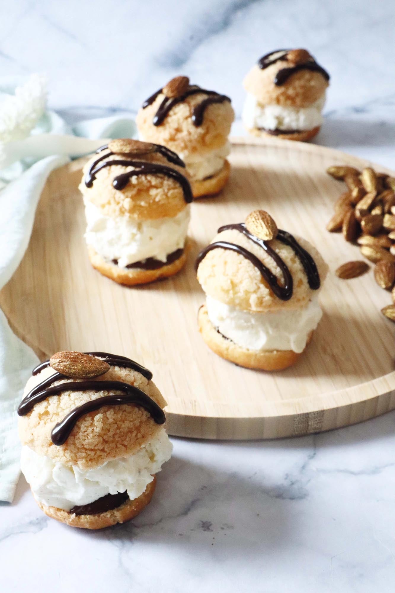 Fertigmischung für Vanille-Eiscreme von Scrap Cooking, 145g. Einfach zubereitet, für cremigen Genuss und hausgemachten Geschmack.