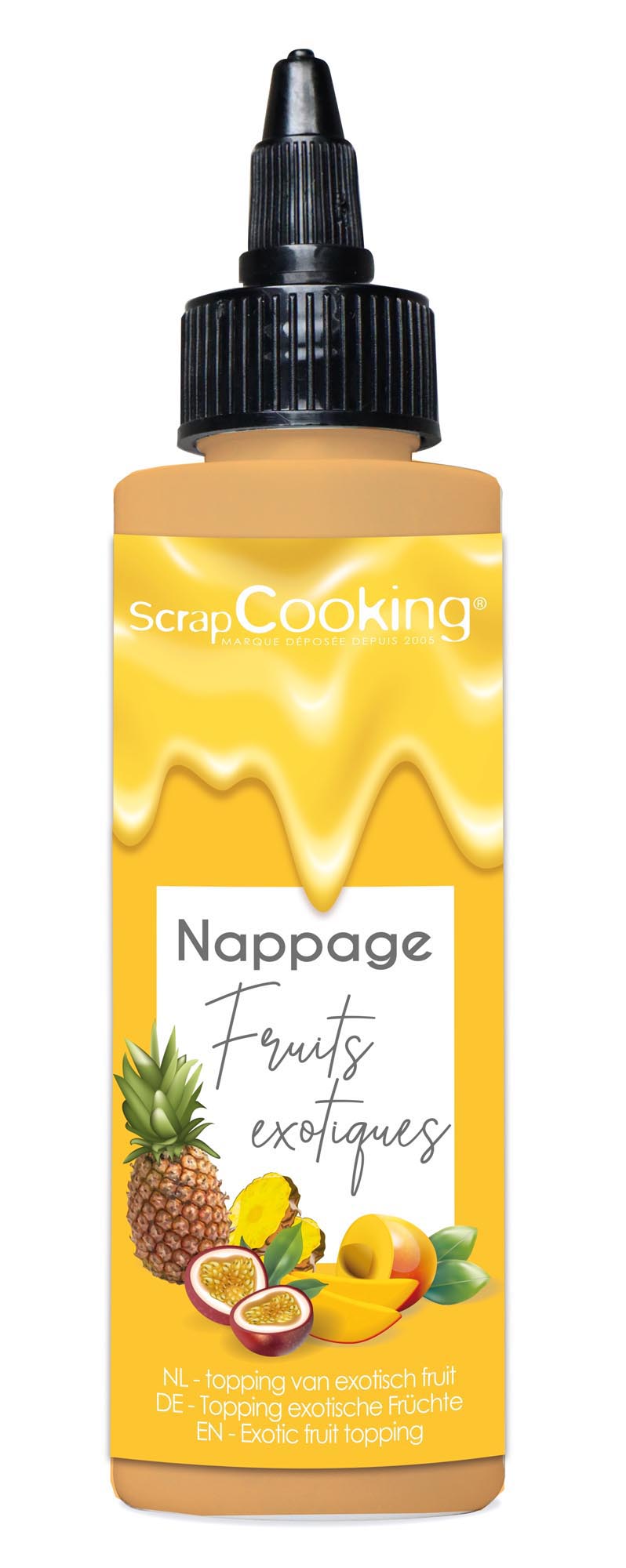 Exotische Früchte Topping 165g in Gelb präsentiert im Onlineshop von KAQTU Design AG. Lebensmittel ist von Scrap Cooking